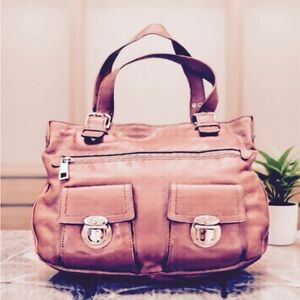 Marc Jacobs Brown Leather Shoulder Bag